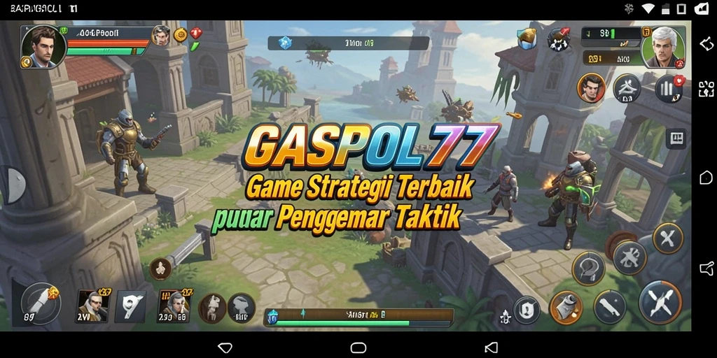 Tampilan gameplay GASPOL77 yang dinamis dan penuh strategi.