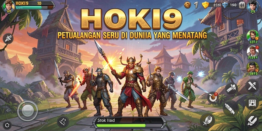 Tampilan gameplay HOKI9 dengan petualangan yang mendebarkan.