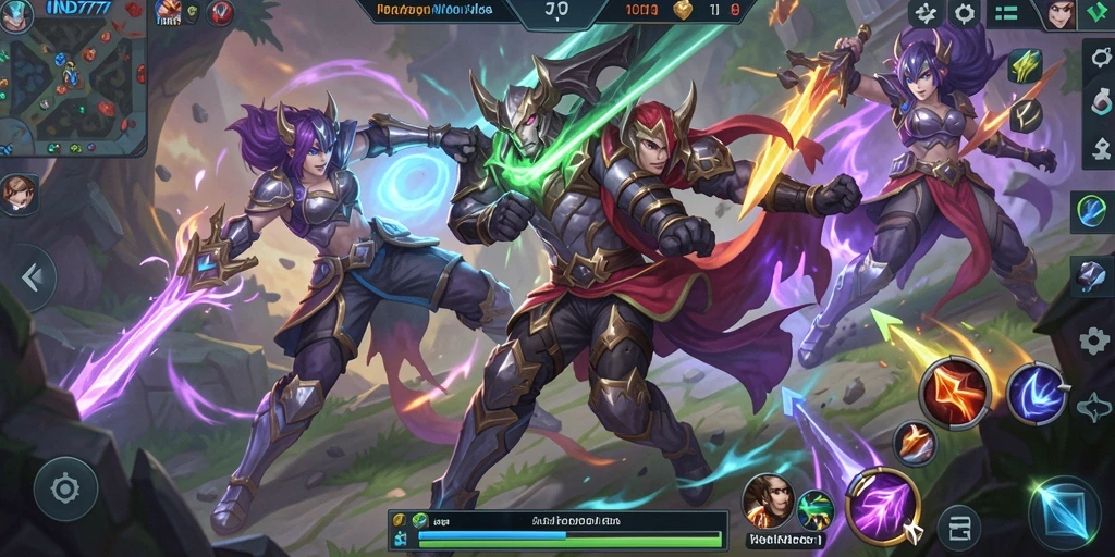 Tangkapan layar gameplay IND777 yang intens dan penuh aksi.