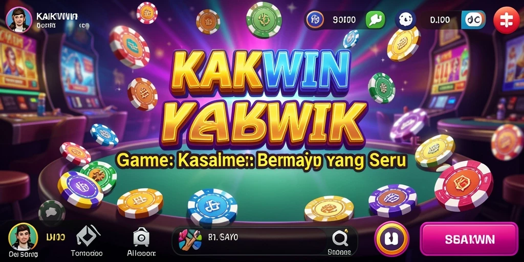 Tampilan gameplay KAKWIN yang menggembirakan dan interaktif.