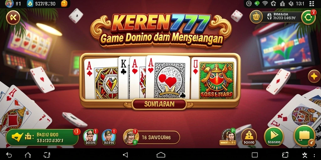 Tampilan gameplay seru dalam KEREN777 yang menggoda.