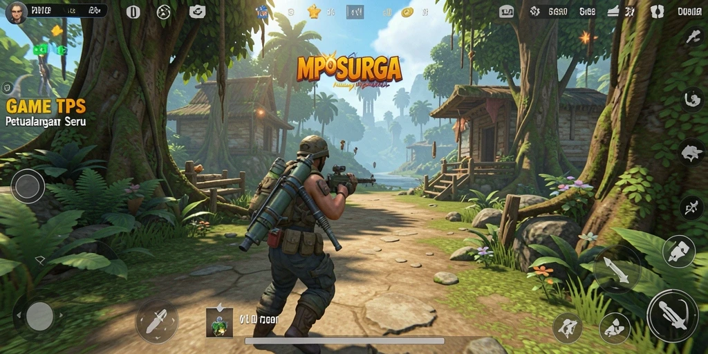 Gameplay menegangkan di MPOSURGA dengan aksi seru.