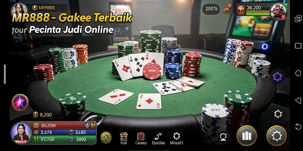 Tampilan gameplay misterius dan seru dari MR888.