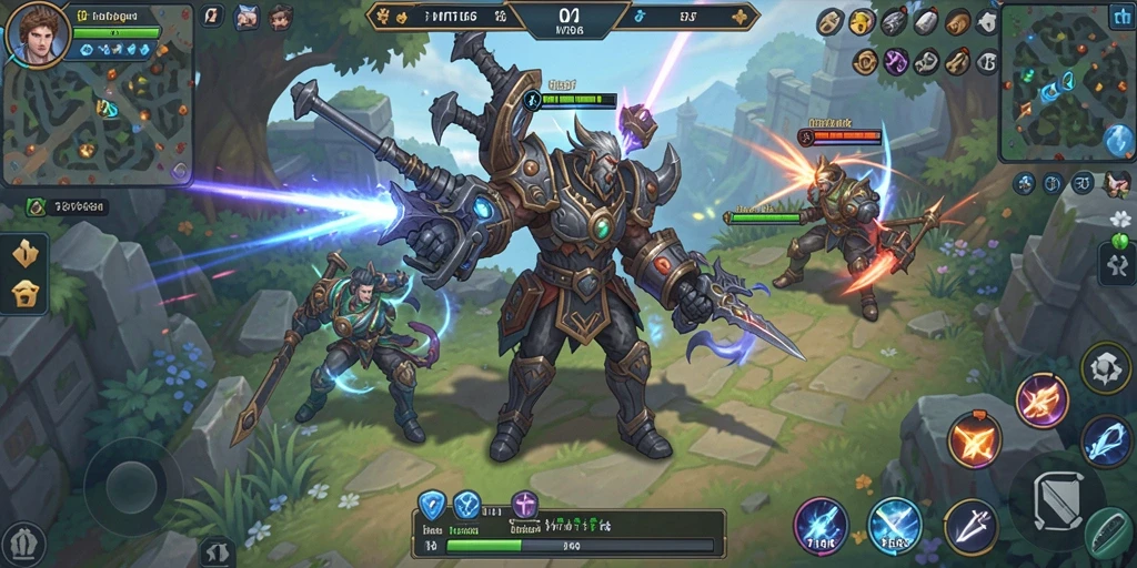 Tampilan screenshot gameplay MT966 yang menampilkan strategi SLG.