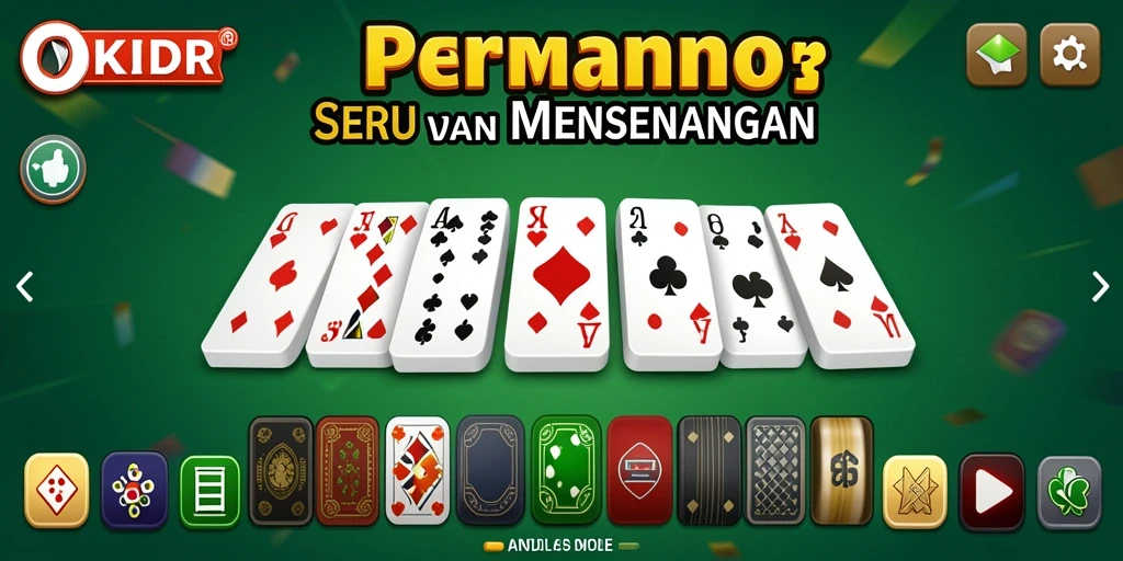 Tampilan gameplay seru dari OKIDR yang menyenangkan.