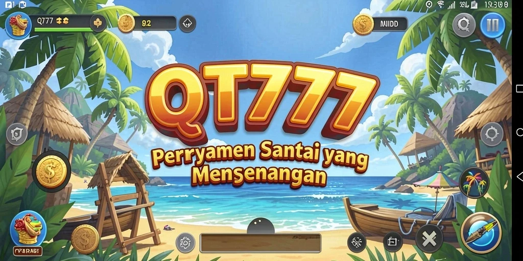 Tampilan gameplay menarik dari QT777 saat dimainkan.