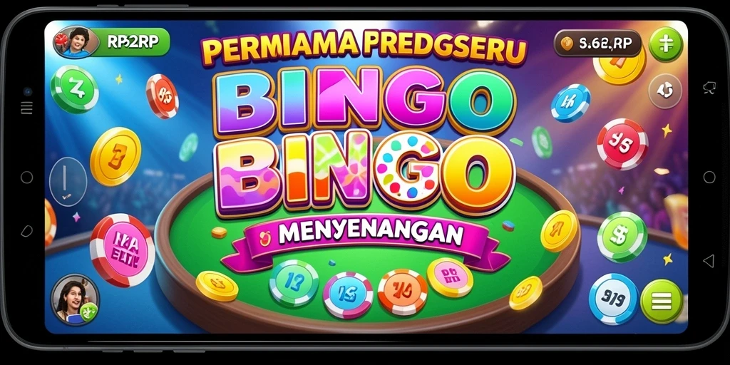 Tampilan gameplay seru dari permainan Bingo RP62RP.