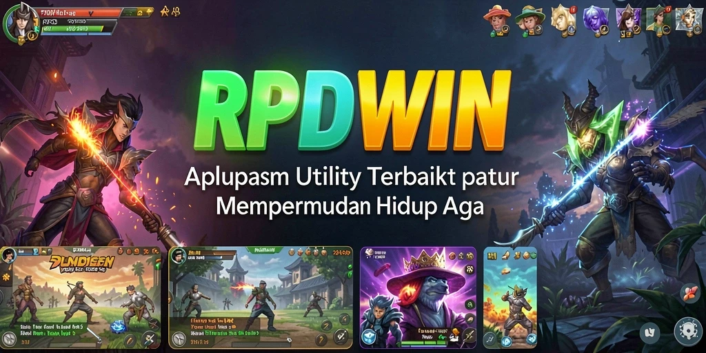 Tampilan antarmuka RPIDWIN yang menarik dan mudah digunakan.