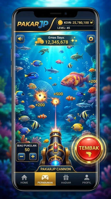 Tampilan beranda aplikasi pakarjp yang menarik dan informatif.